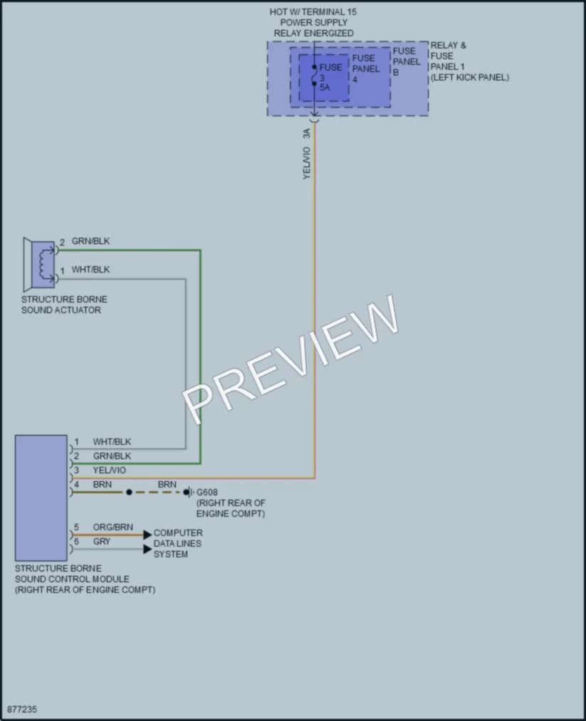 2024 Audi A5 Active Bodyworks wiring diagram preview