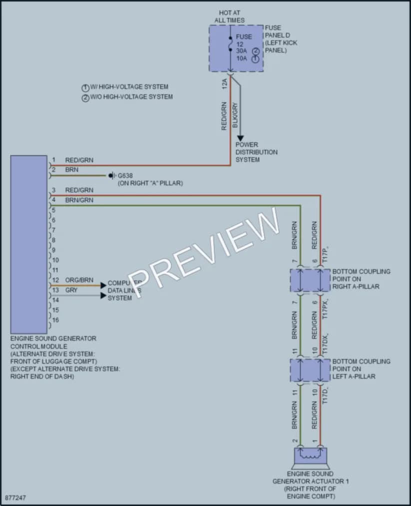 2024 Audi A6allroad Active Bodyworks wiring diagram preview