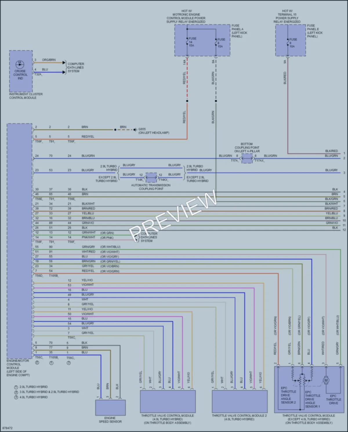 2024 Audi A6allroad Cruise Control wiring diagram preview