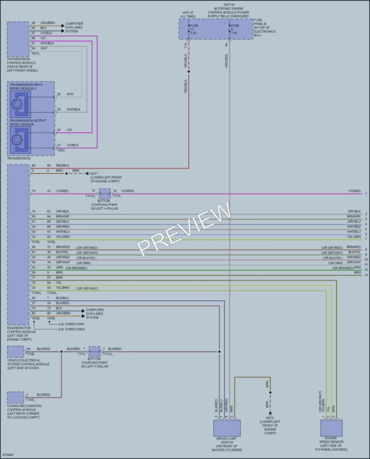 2024 Audi Q3 Cruise Control wiring diagram preview