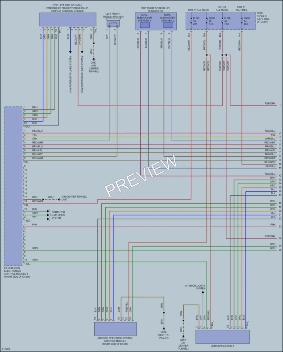 2024 Audi Q4etron Radio wiring diagram preview