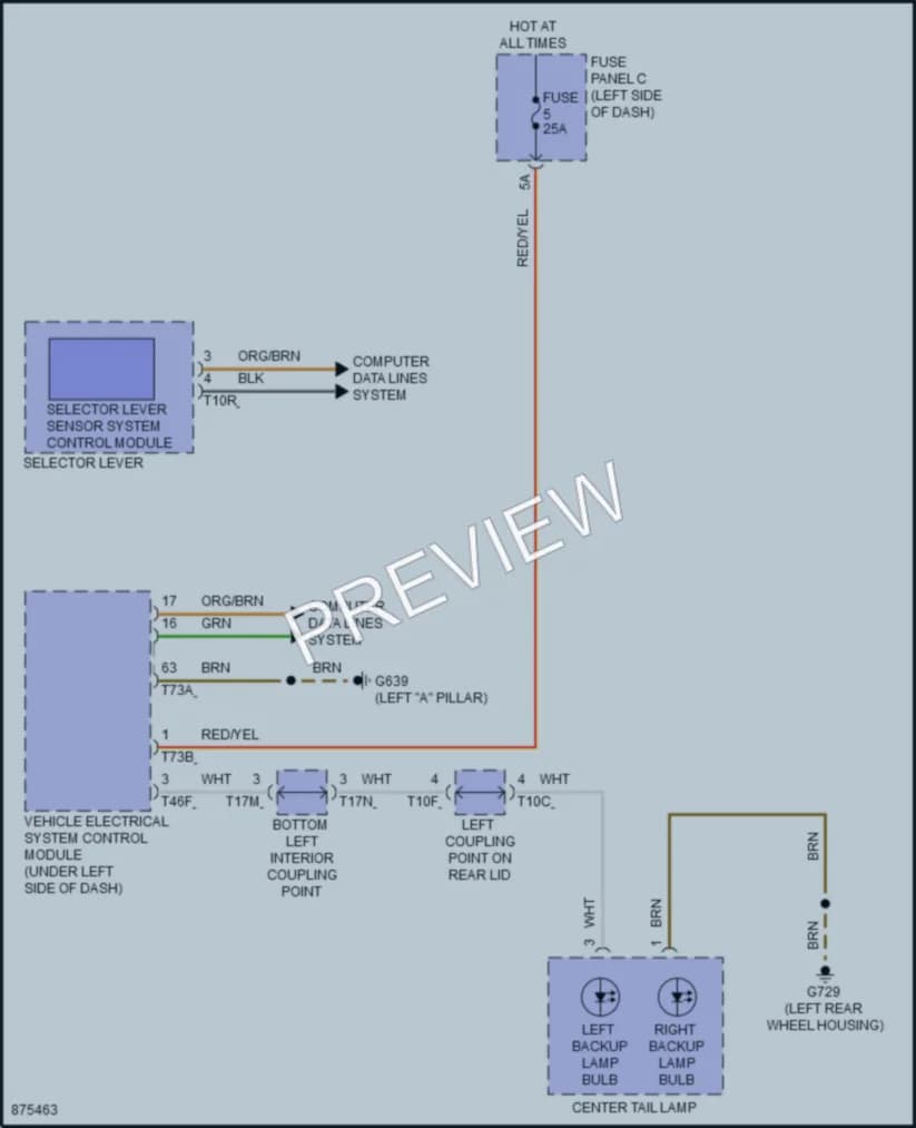 2024 Audi Q4etronSportback Exterior Lights wiring diagram preview