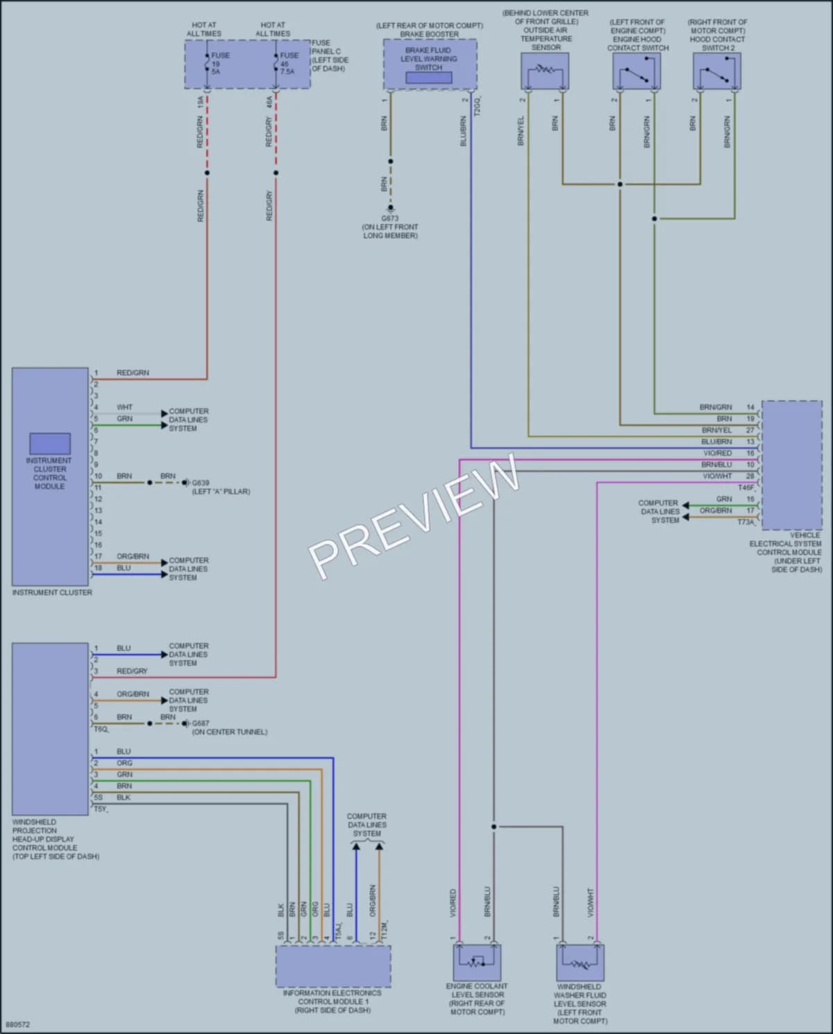 2024 Audi Q4etronSportback Instrument Cluster wiring diagram preview