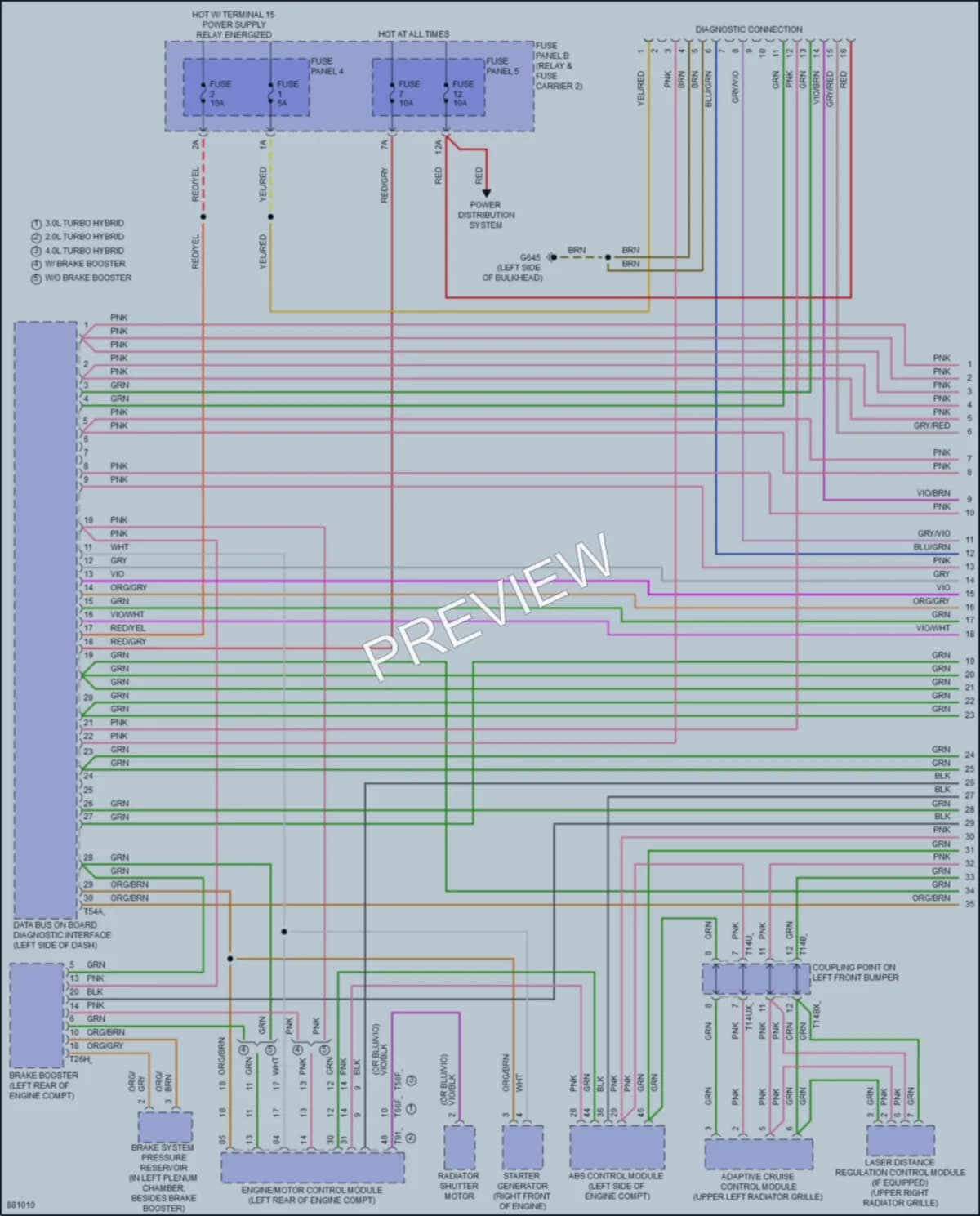 2024 Audi Q7 Computer Data Lines wiring diagram preview