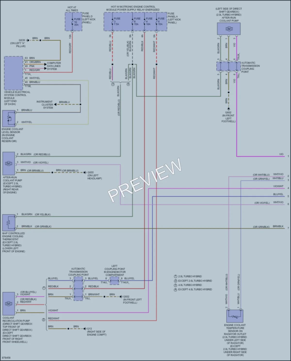 2024 Audi RS6 Cooling Fan wiring diagram preview