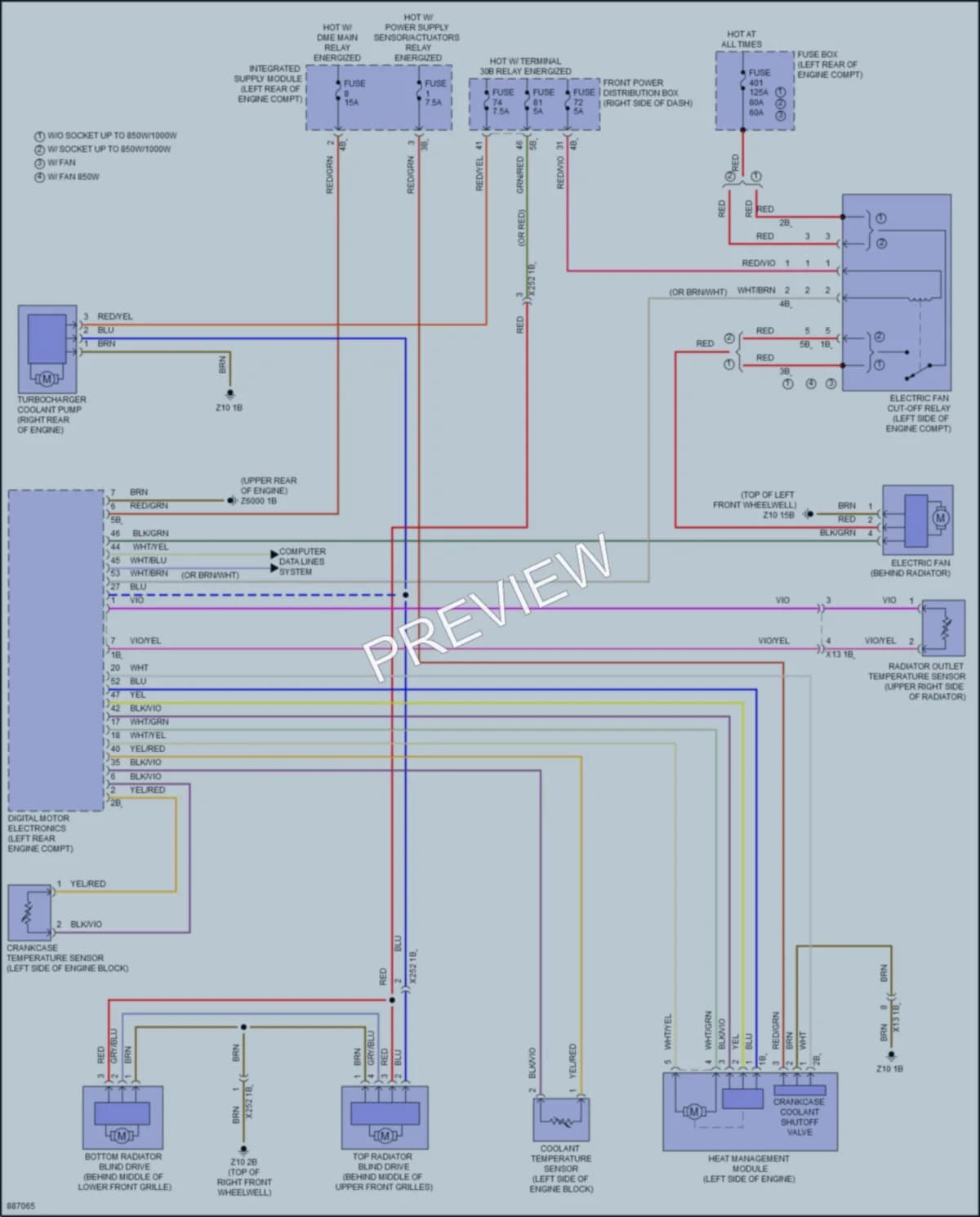 2024 BMW 228iGranCoupe Cooling Fan Wiring Diagrams protected preview