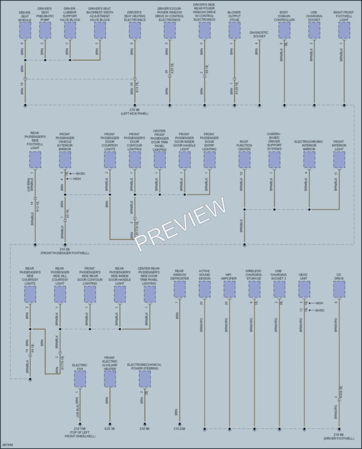2024 BMW M235iGranCoupe Ground Distribution wiring diagram preview