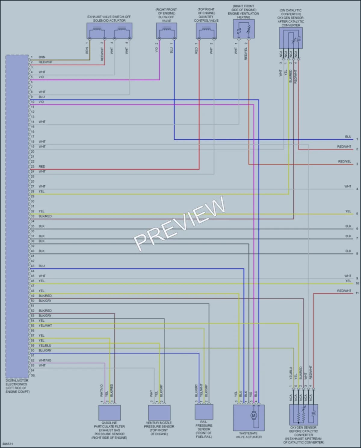 2024 BMW M440iGranCoupe Engine Performance wiring diagram preview