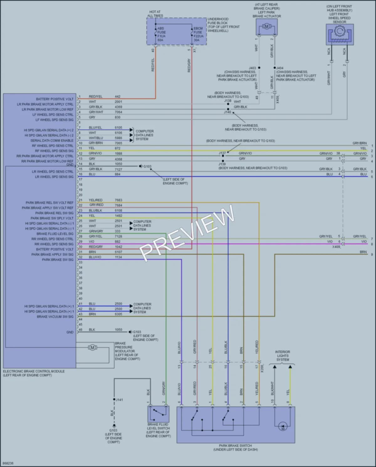2024 Buick Enclave Anti Lock Brakes Wiring Diagrams protected preview