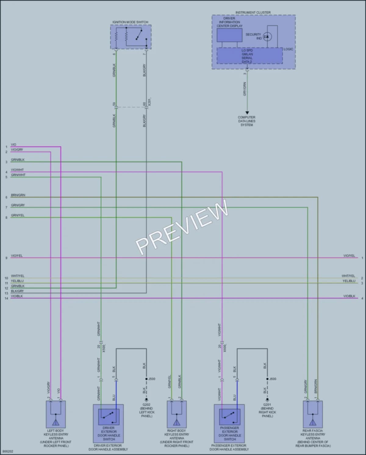 2024 Buick Enclave Anti Theft Wiring Diagrams protected preview