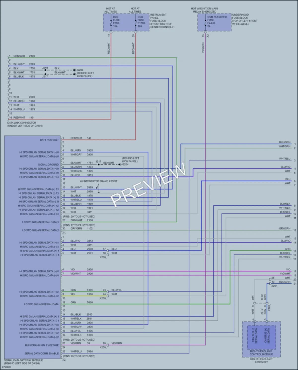 2024 Buick Enclave Computer Data Lines Wiring Diagrams protected preview