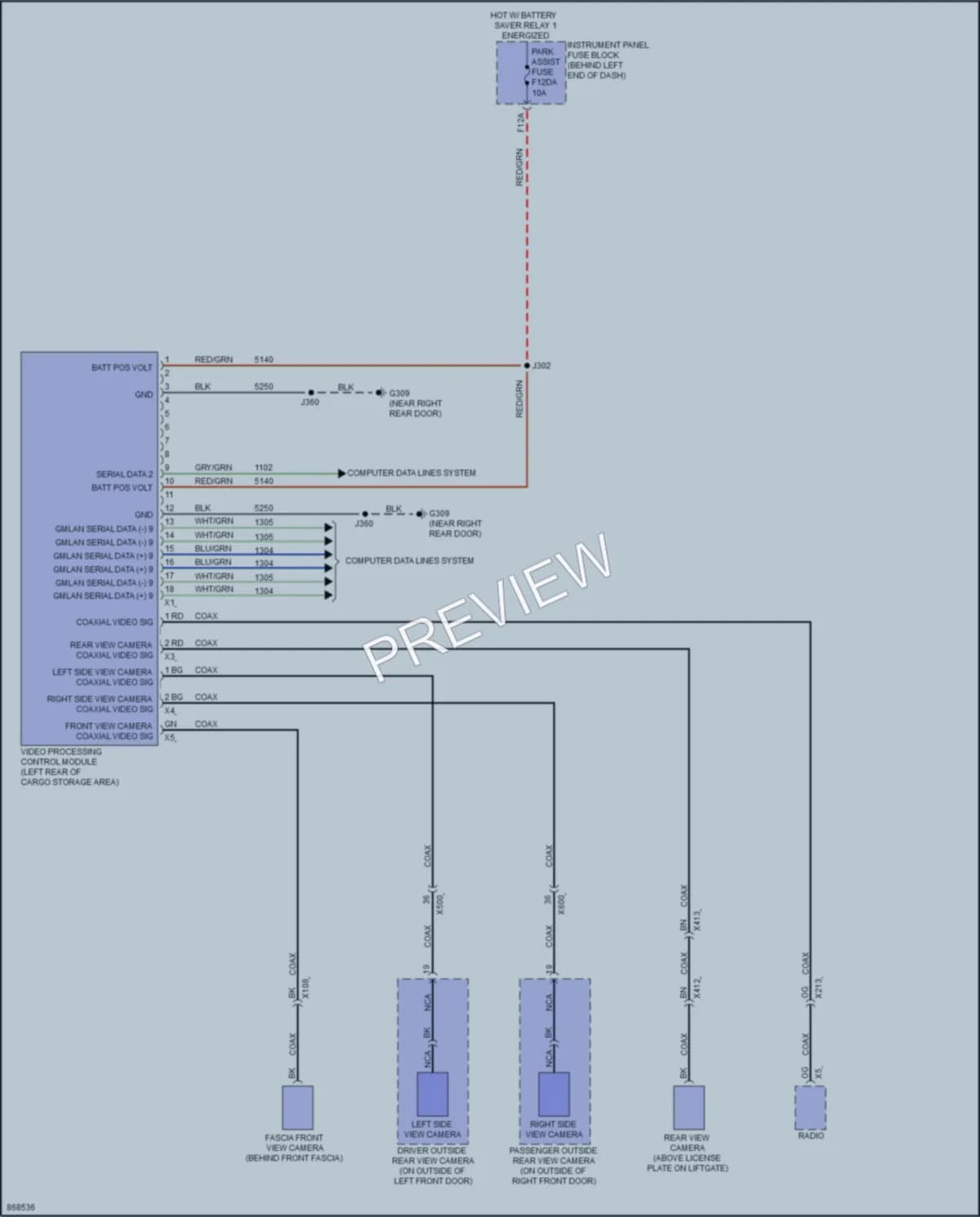 2024 Buick EncoreGX Navigation wiring diagram preview