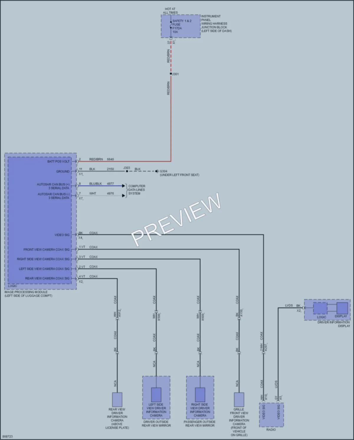 2024 Buick Envision Navigation wiring diagram preview