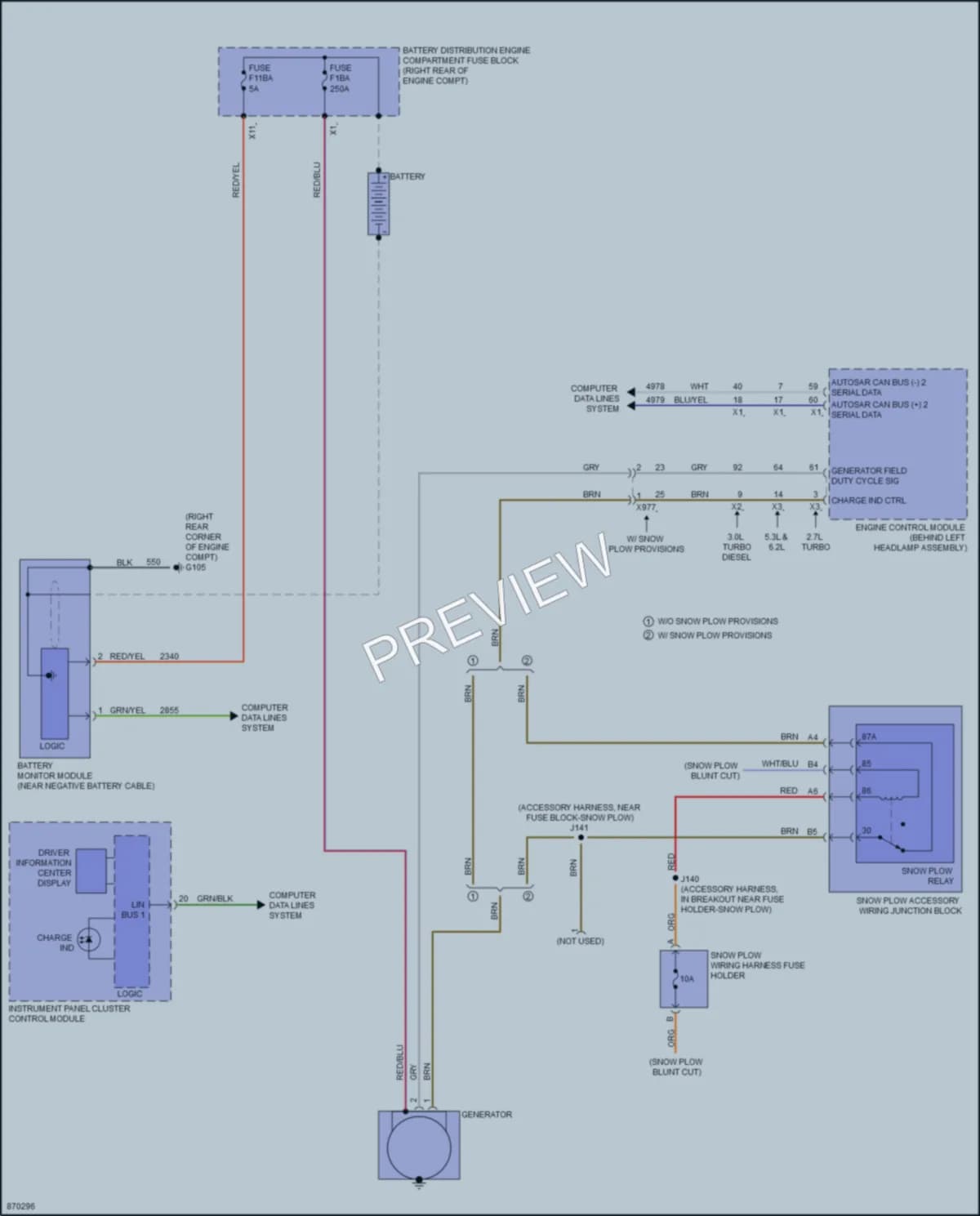 2024 Chevrolet 1500Silverado Starting Charging wiring diagram preview
