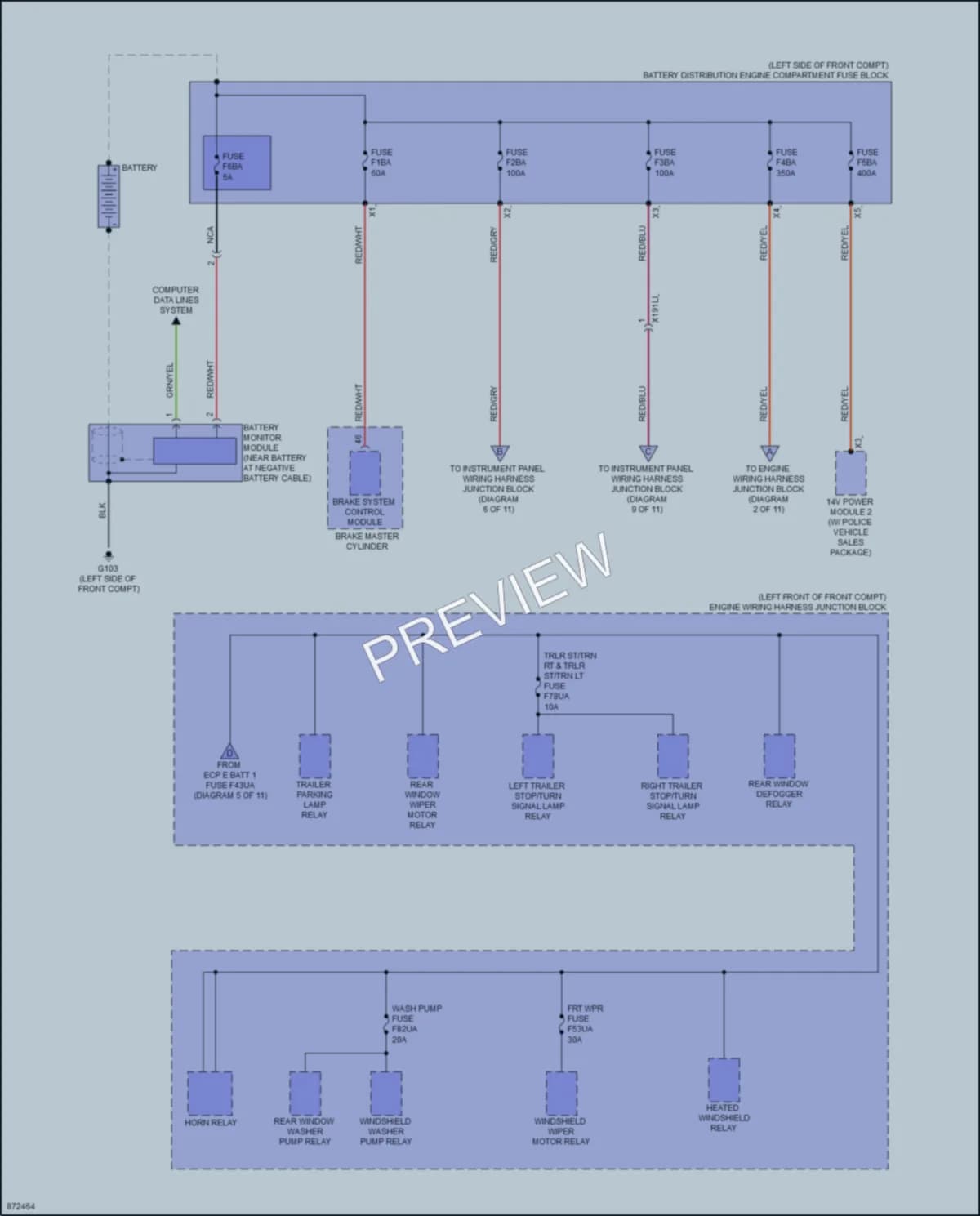 2024 Chevrolet BlazerEV Power Distribution wiring diagram preview