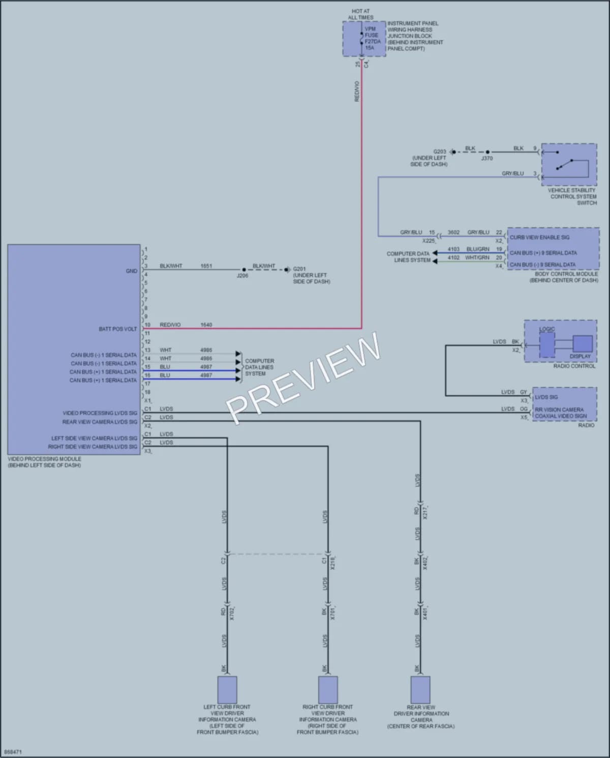 2024 Chevrolet CorvetteZ06 Navigation wiring diagram preview