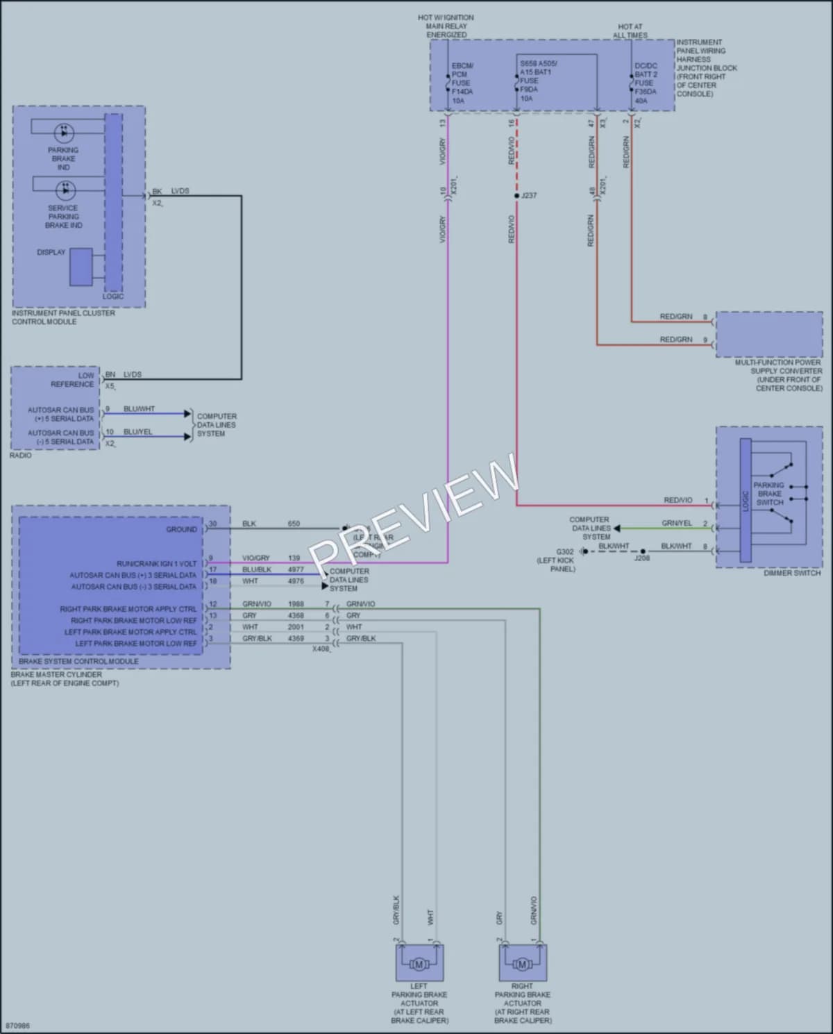 2024 Chevrolet Traverse Shift Interlock wiring diagram preview