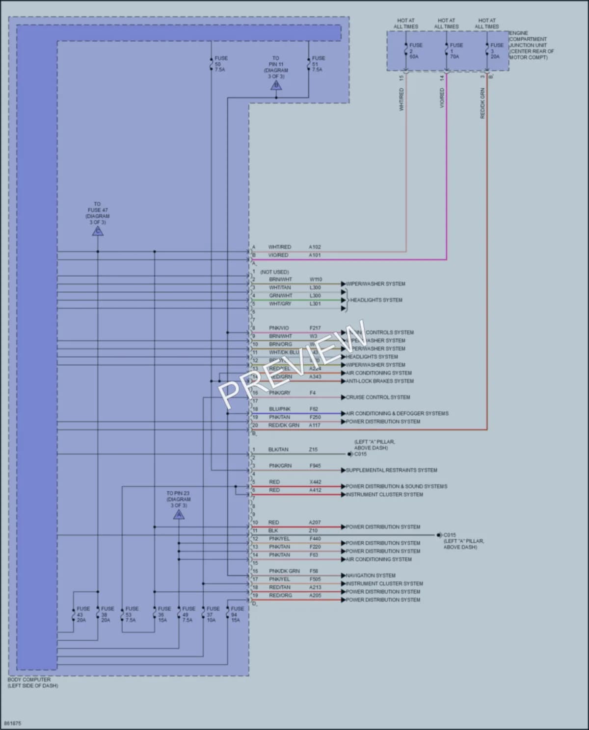 2024 Fiat 500e Body Control Modules Wiring Diagrams protected preview