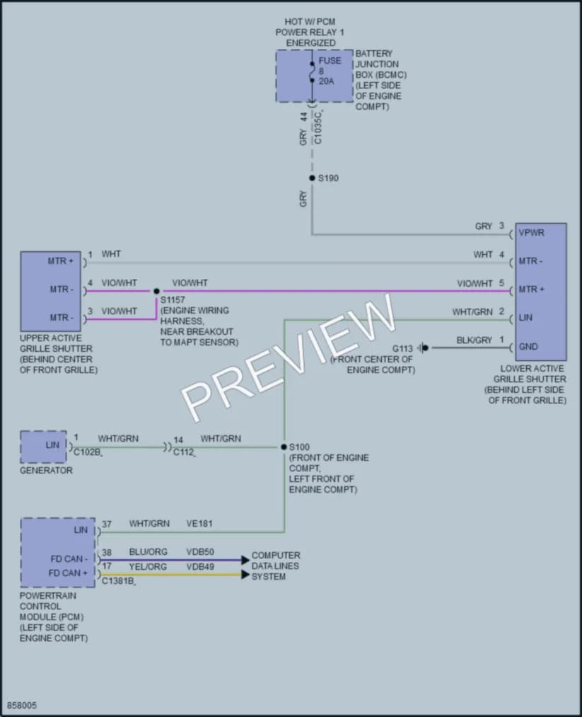 2024 Ford Ranger Active Bodyworks wiring diagram preview