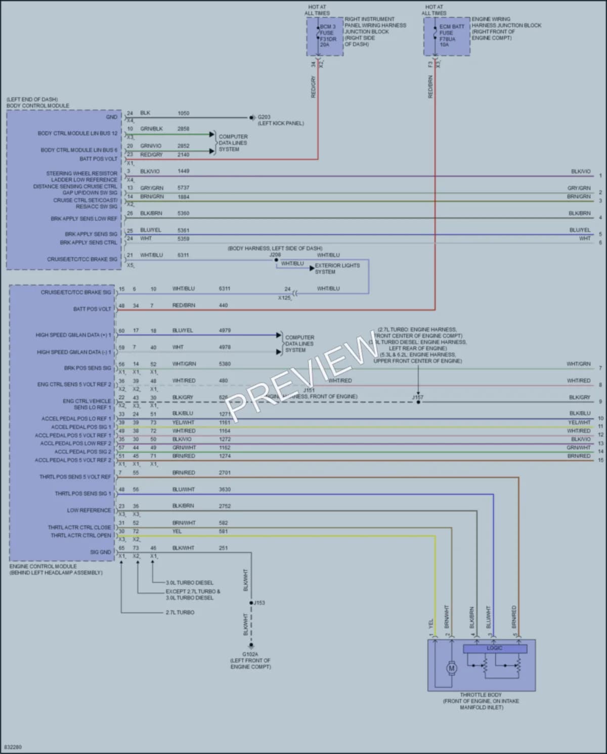 2024 GMC 1500Sierra Cruise Control Wiring Diagrams protected preview