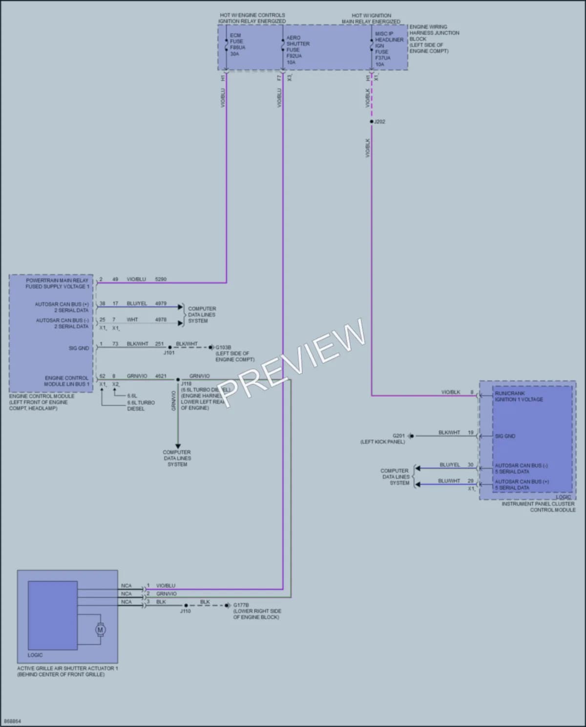 2024 GMC 2500HDSierraDenali Active Bodyworks wiring diagram preview