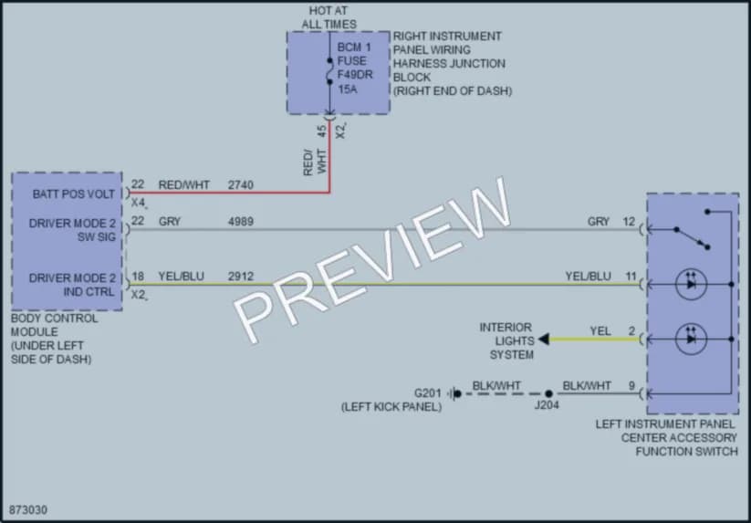 2024 GMC 3500HDSierraDenali Electronic Muffler wiring diagram preview