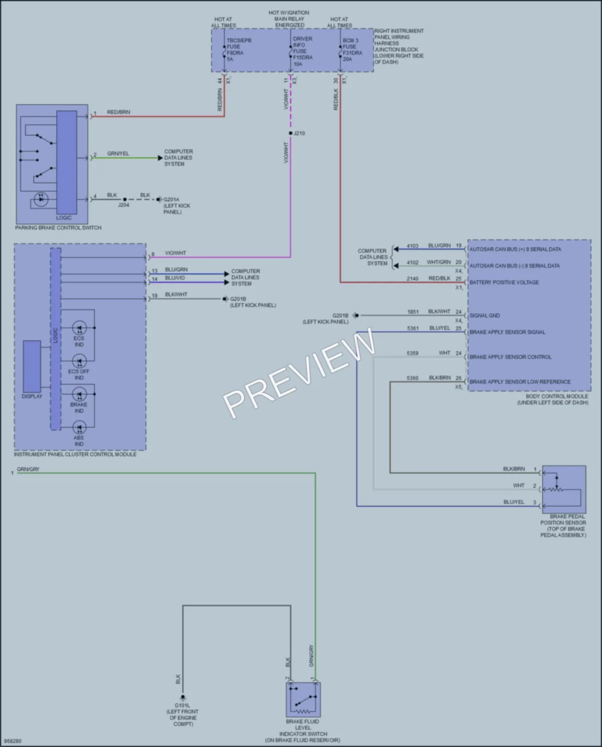 2024 GMC HummerEVPickup Anti Lock Brakes wiring diagram preview