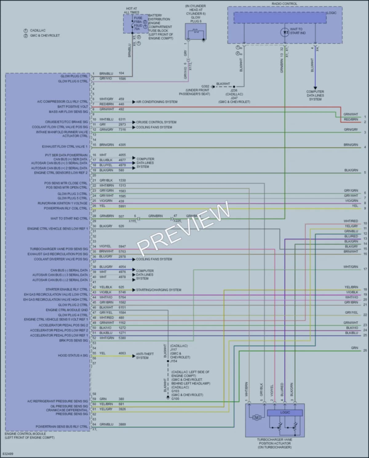 2024 GMC YukonXL Engine Performance wiring diagram preview