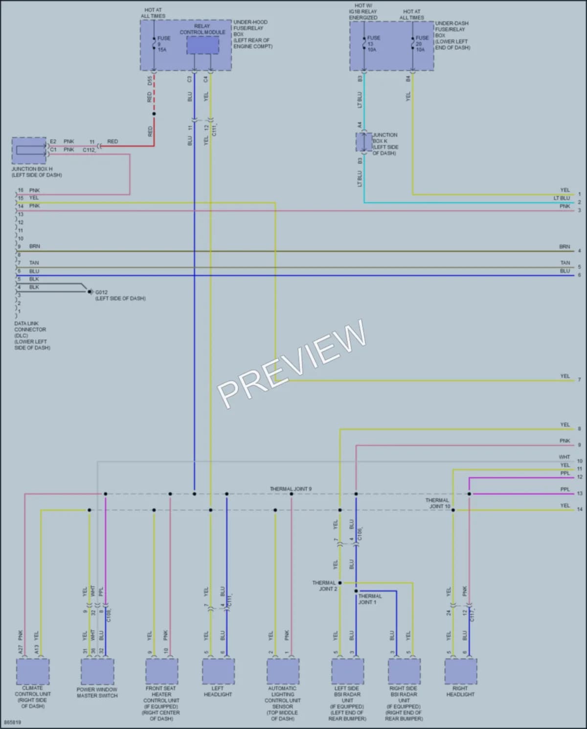 2024 Honda AccordHybrid Computer Data Lines wiring diagram preview
