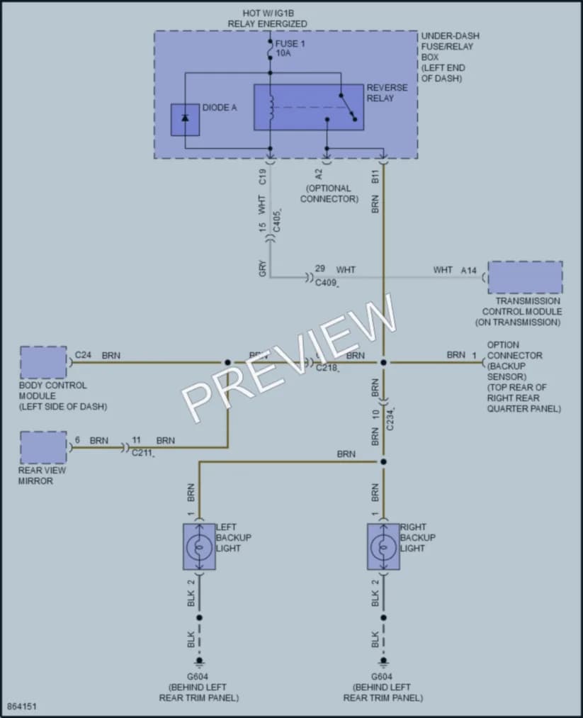 2024 Honda Odyssey Exterior Lights wiring diagram preview