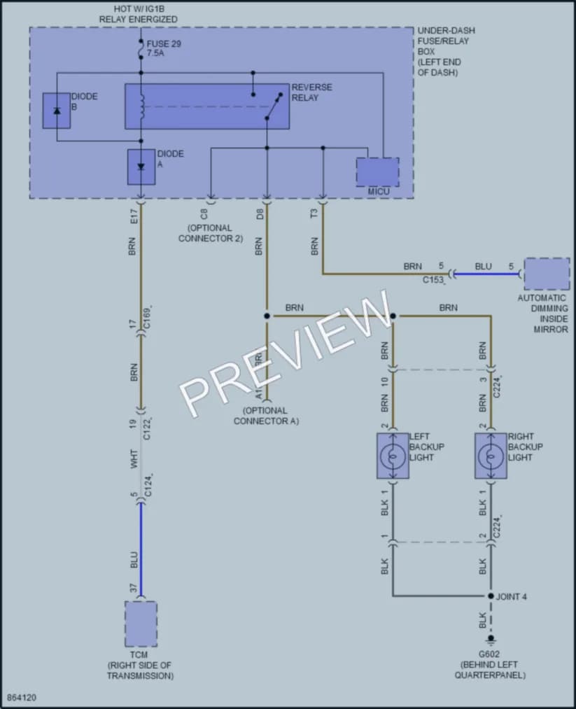 2024 Honda Passport Exterior Lights wiring diagram preview