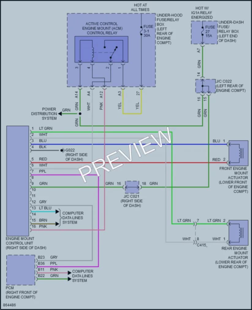 2024 Honda Pilot Active Bodyworks wiring diagram preview
