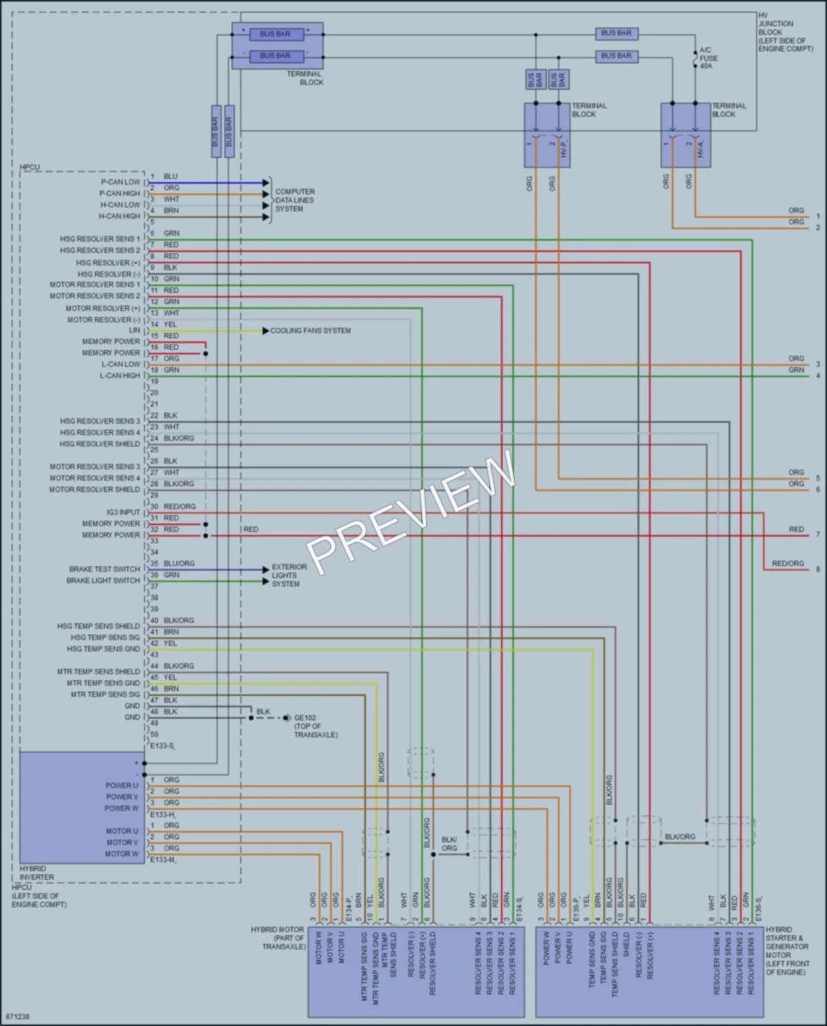 2024 Hyundai Elantra Engine Performance wiring diagram preview