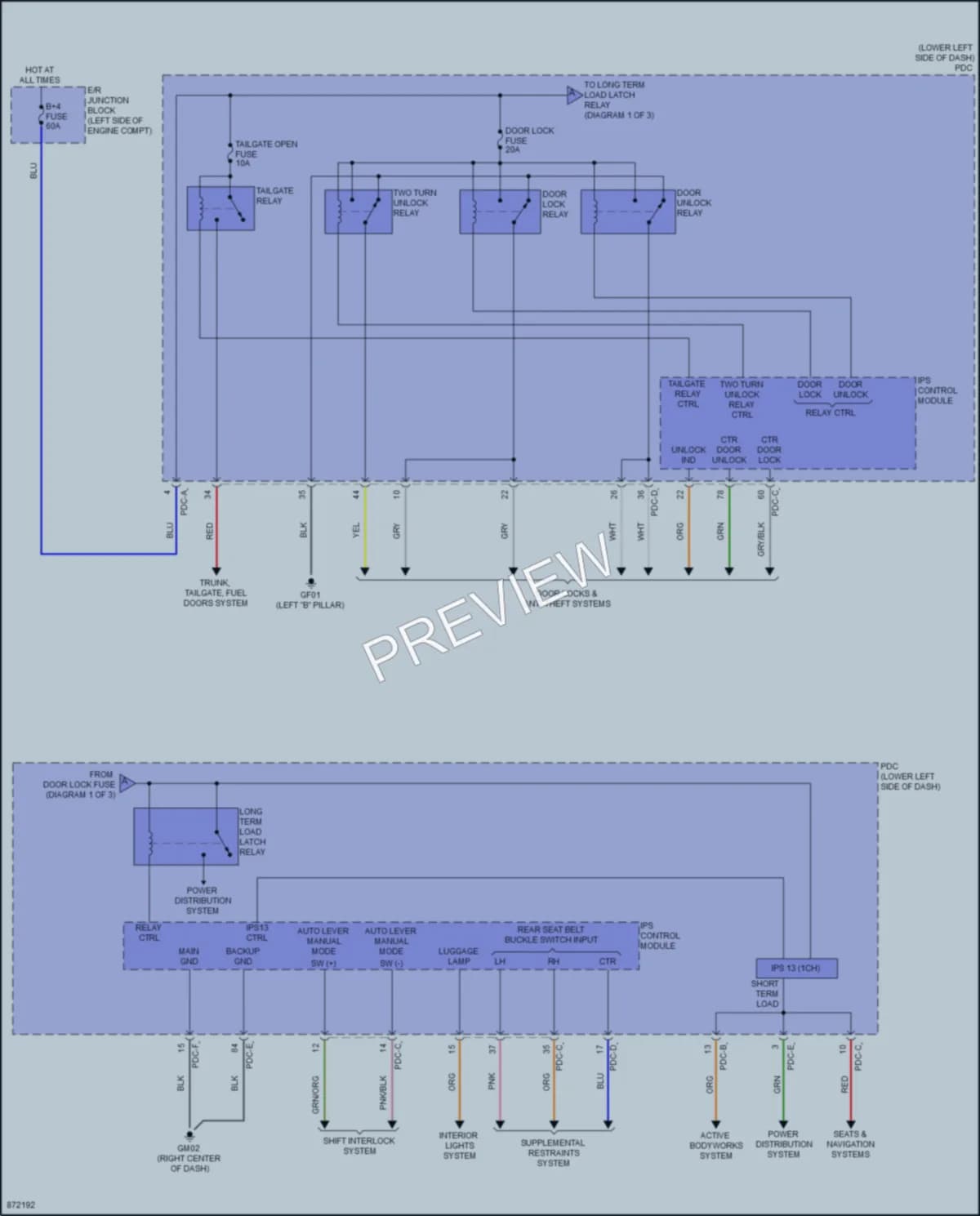 2024 Hyundai Kona Body Control Modules wiring diagram preview