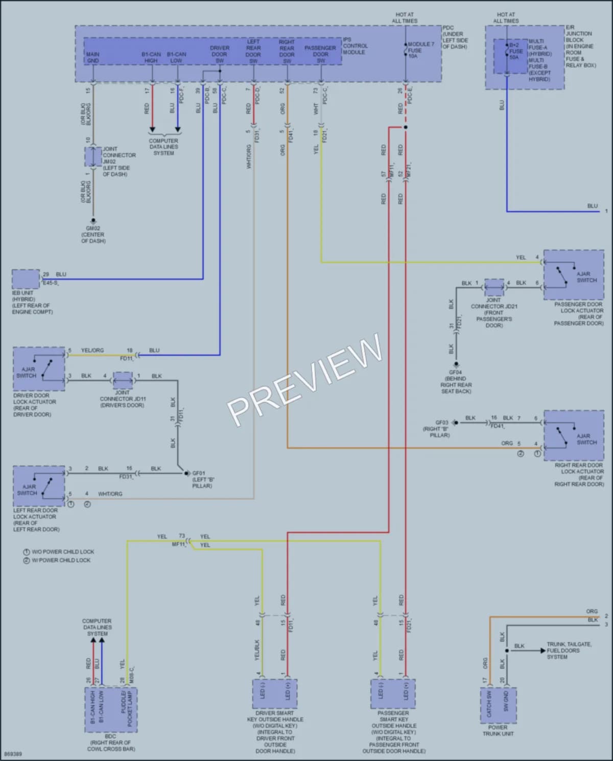 2024 Hyundai Sonata Interior Lights wiring diagram preview