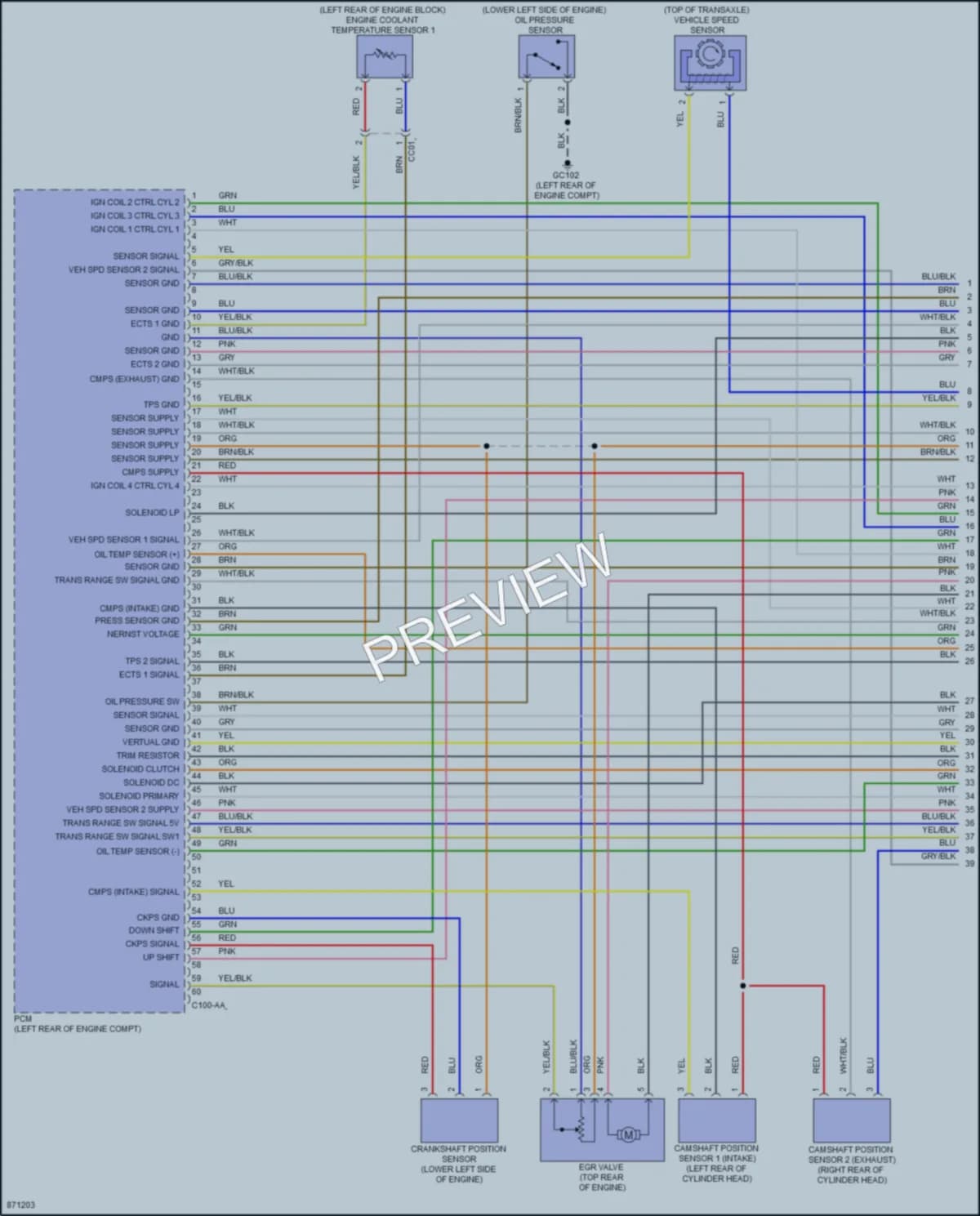 2024 Hyundai Venue Engine Performance wiring diagram preview