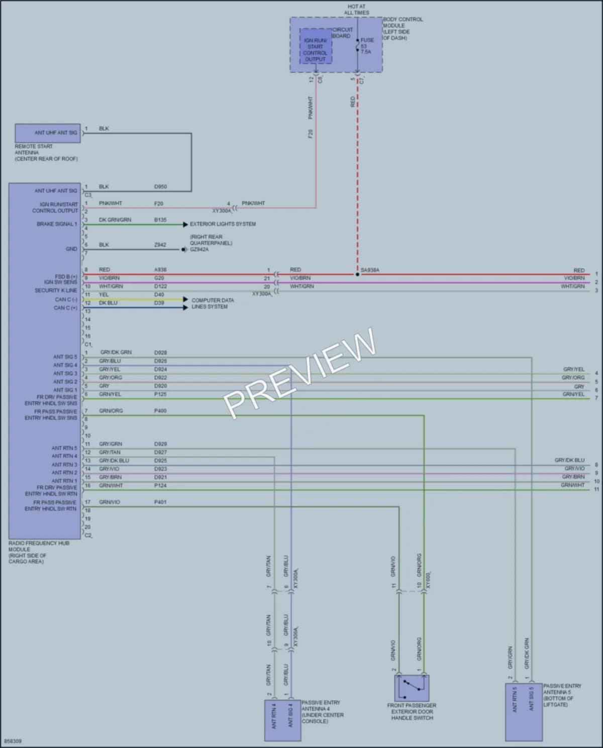 2024 Jeep Compass Anti Theft Wiring Diagrams protected preview