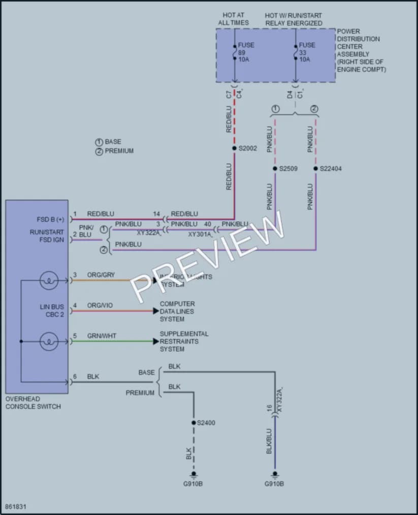 2024 Jeep Wrangler Cellular Phones wiring diagram preview