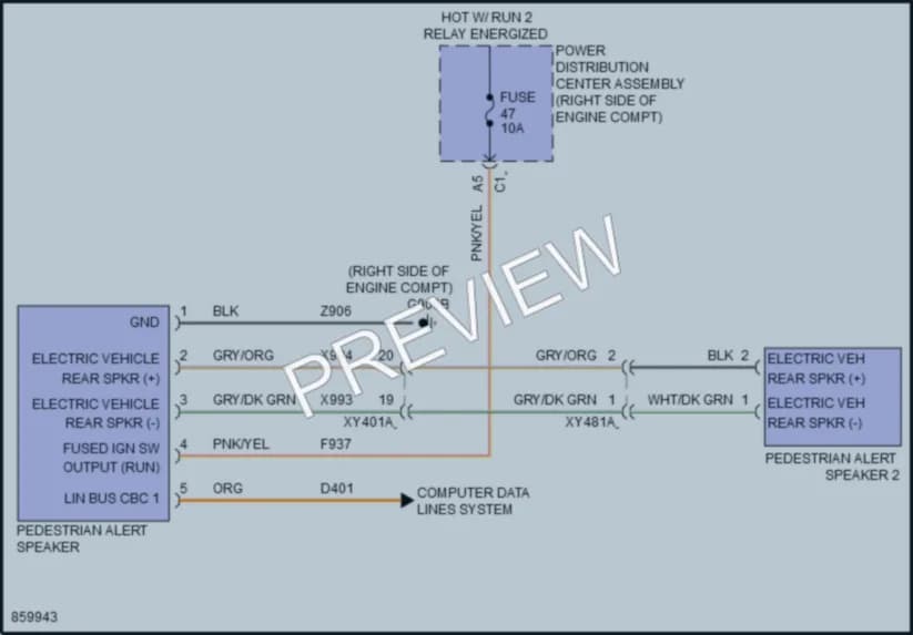 2024 Jeep WranglerUnlimited Active Bodyworks wiring diagram preview