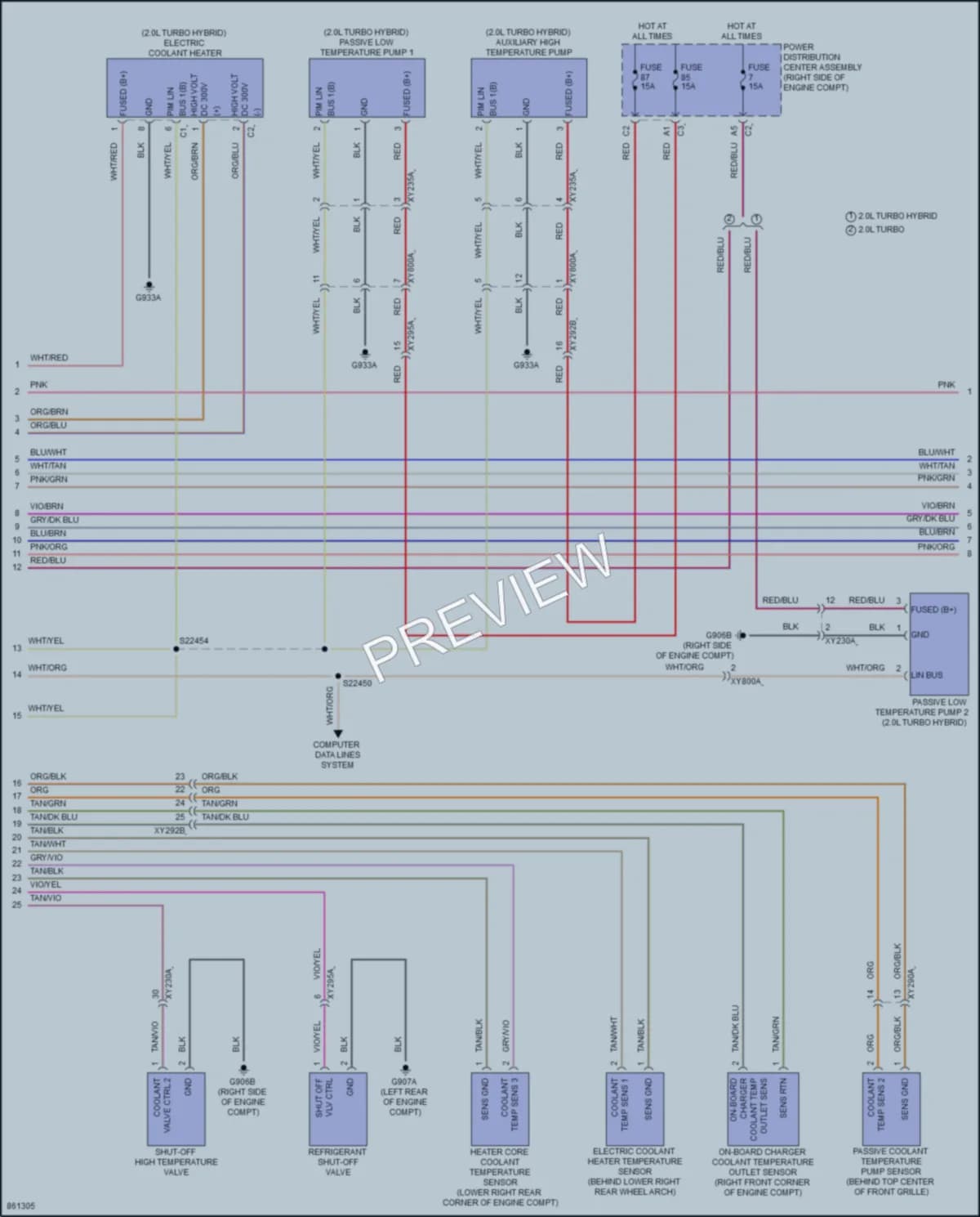 2024 Jeep WranglerUnlimited Air Conditioning wiring diagram preview