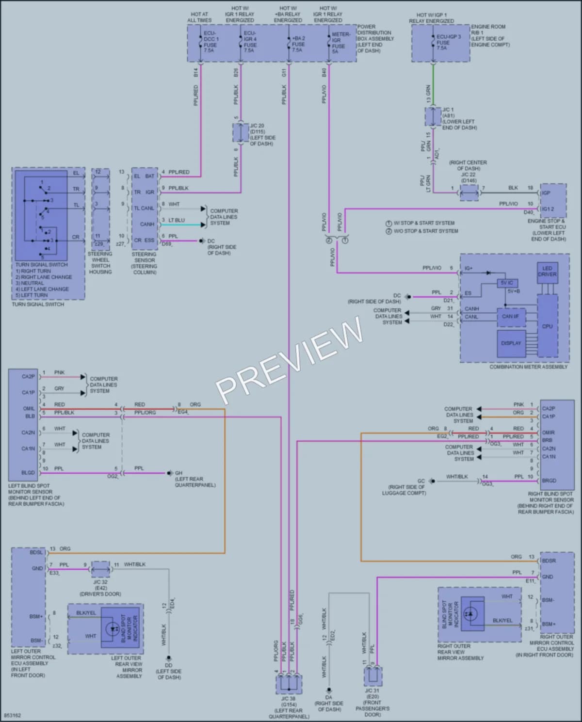 2024 Lexus NX350 Navigation wiring diagram preview