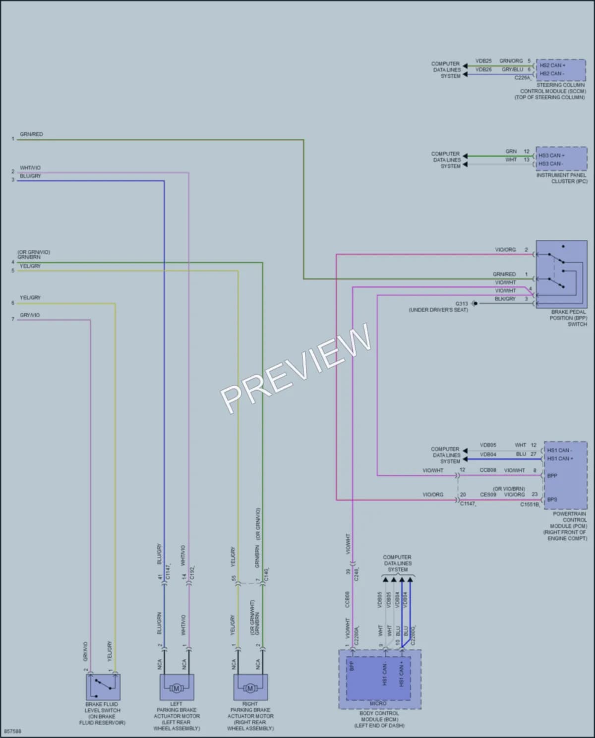 2024 Lincoln Aviator Anti Lock Brakes Wiring Diagrams protected preview