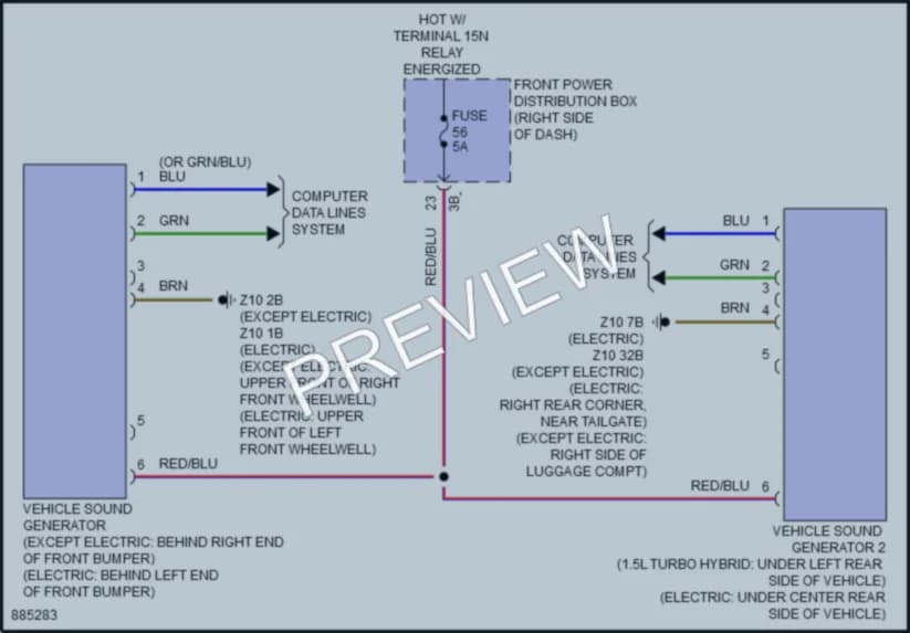 2024 MINI CooperClubman Active Bodyworks wiring diagram preview