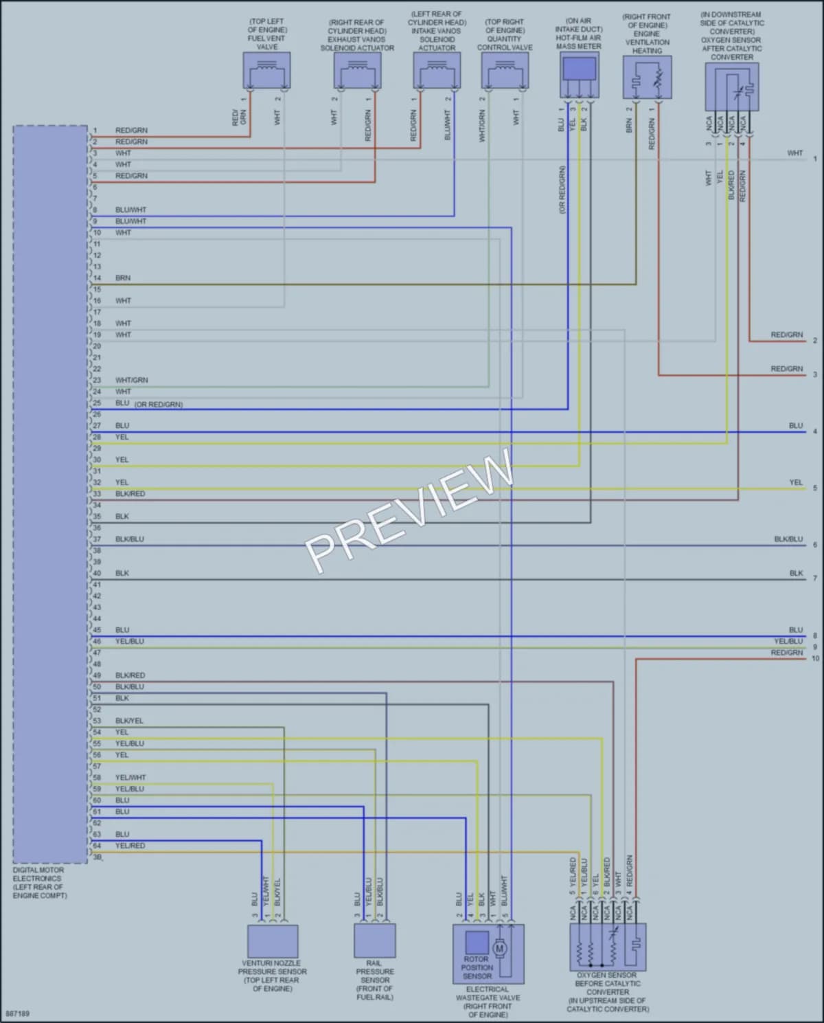 2024 MINI CooperClubman Engine Performance wiring diagram preview