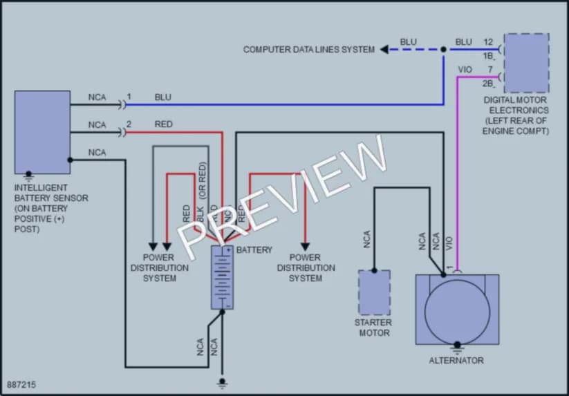 2024 MINI CooperClubman Starting Charging wiring diagram preview