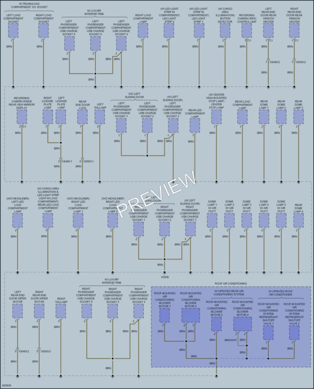 2024 MercedesBenz 2500Sprinter Ground Distribution wiring diagram preview