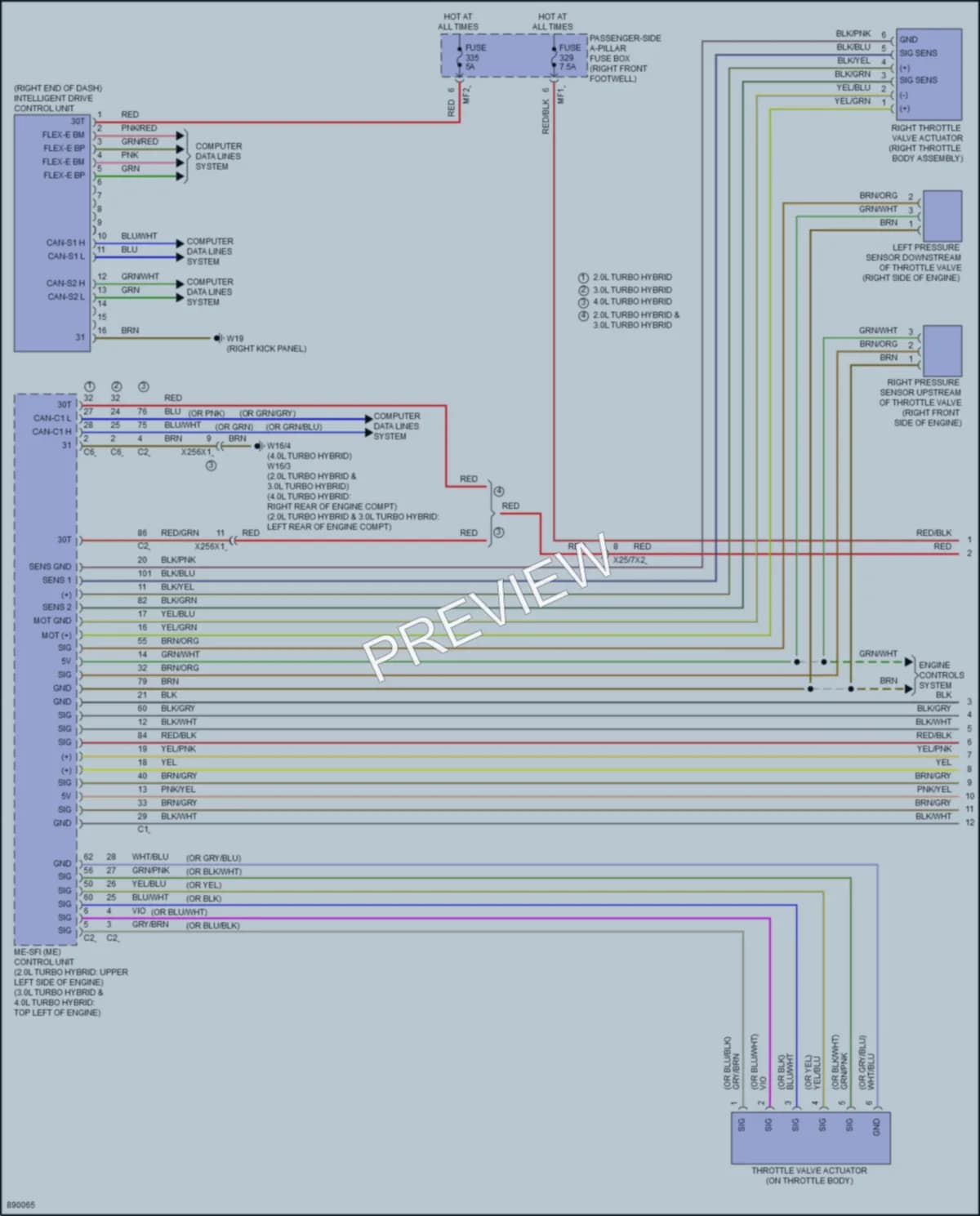 2024 MercedesBenz GLE450 Cruise Control wiring diagram preview