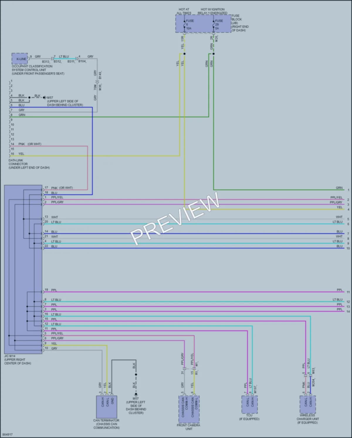 2024 Nissan Frontier Computer Data Lines wiring diagram preview