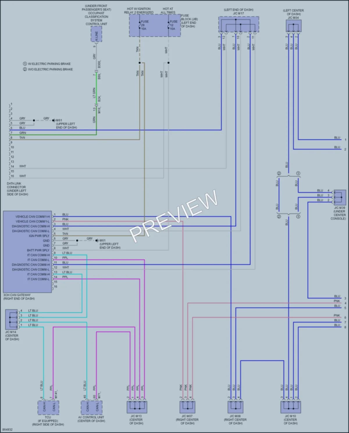 2024 Nissan Kicks Computer Data Lines wiring diagram preview