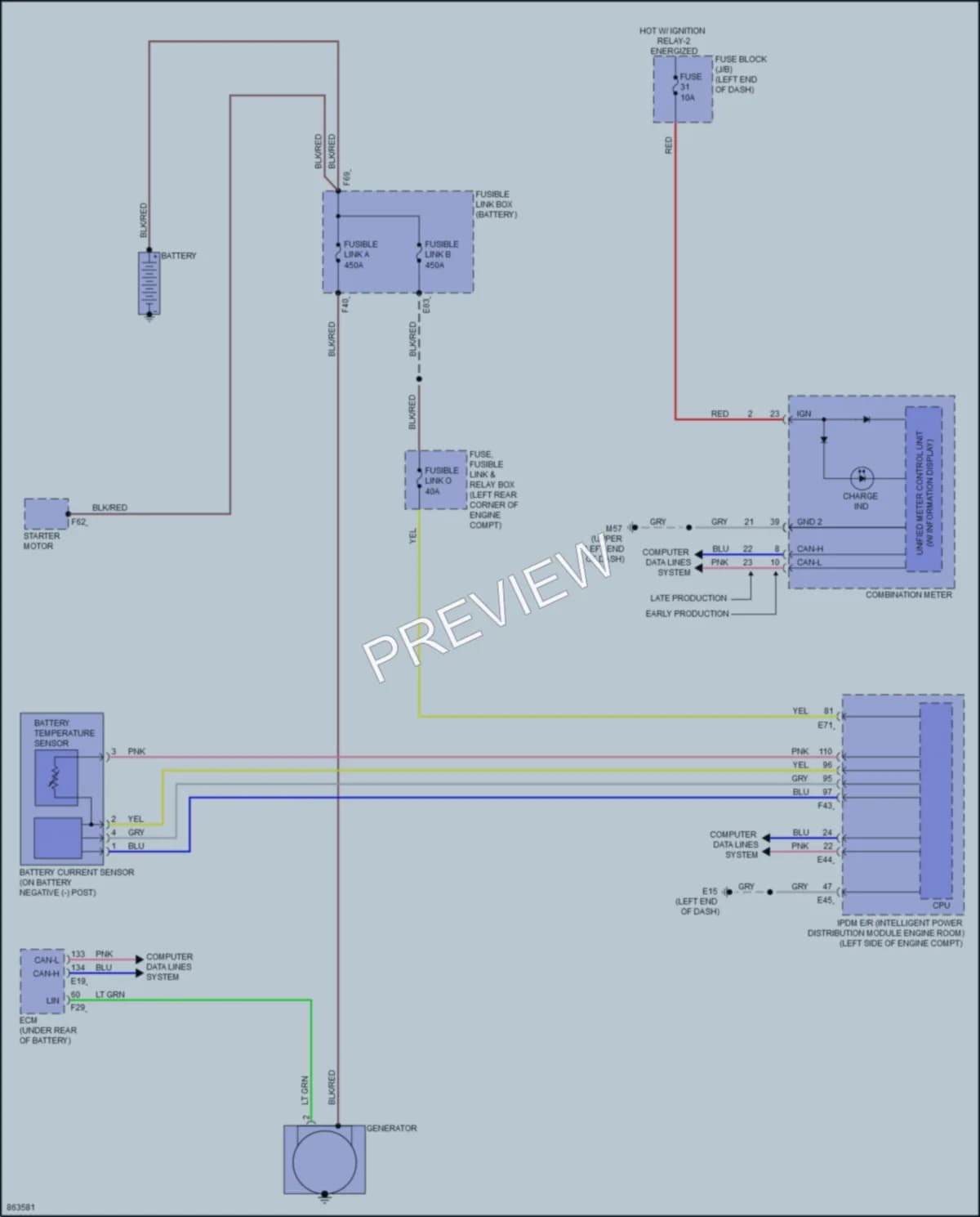 2024 Nissan Kicks Starting Charging wiring diagram preview